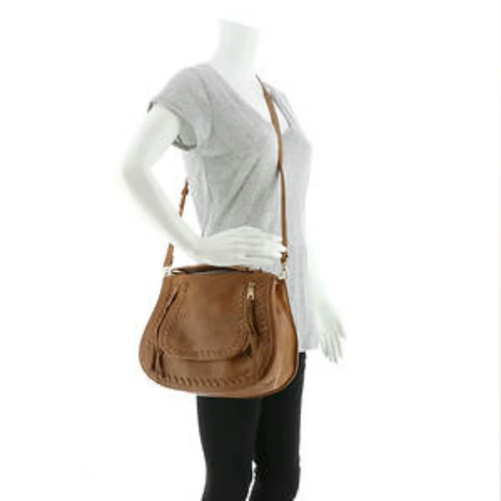 🐻URBAN EXPRESSIONS Khloe Crossbody/Satchel in Tan